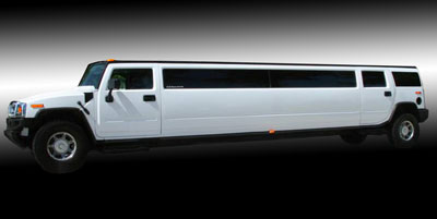 White Hummer Limousine